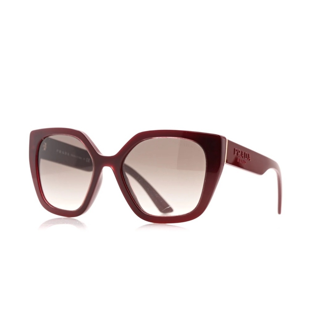Prada - NWT - Women’s Bordeaux Cat-Eye Sunglasses - Picture 2 of 10